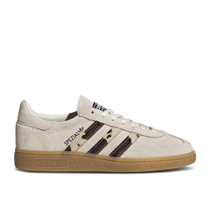 アディダス Adidas 【 Handball Spezial 'Animal Stripes - Off White' Men Off White/Core Black/Gum ..