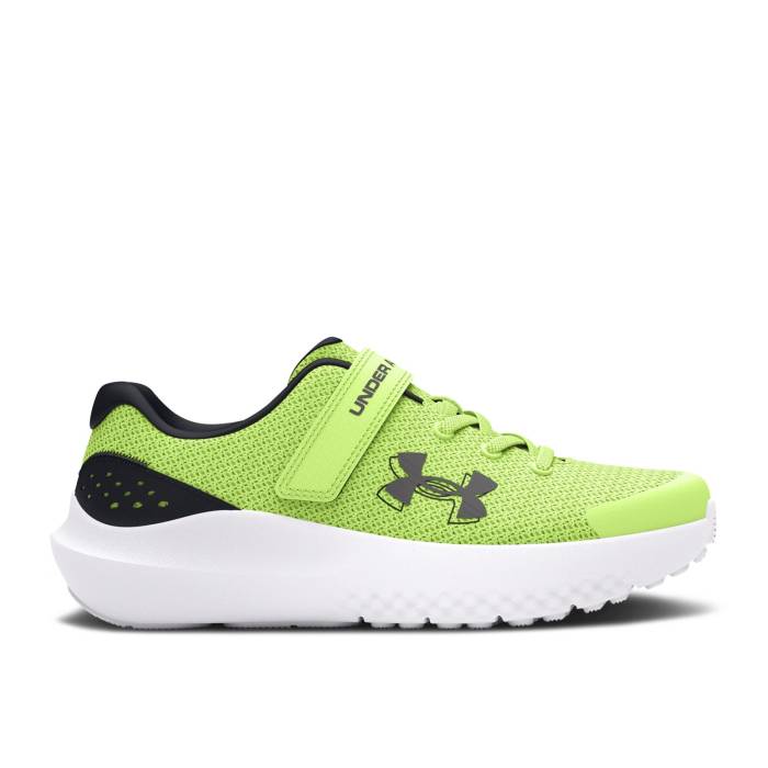 ޡ Under Armour  Surge 4 Ps 'Morph Green' Youth Morph Green/Bla...