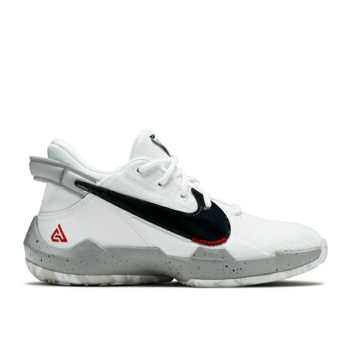 ʥ Nike  Zoom Freak 2 Ps 'White Cement' Youth White/University Red/G...