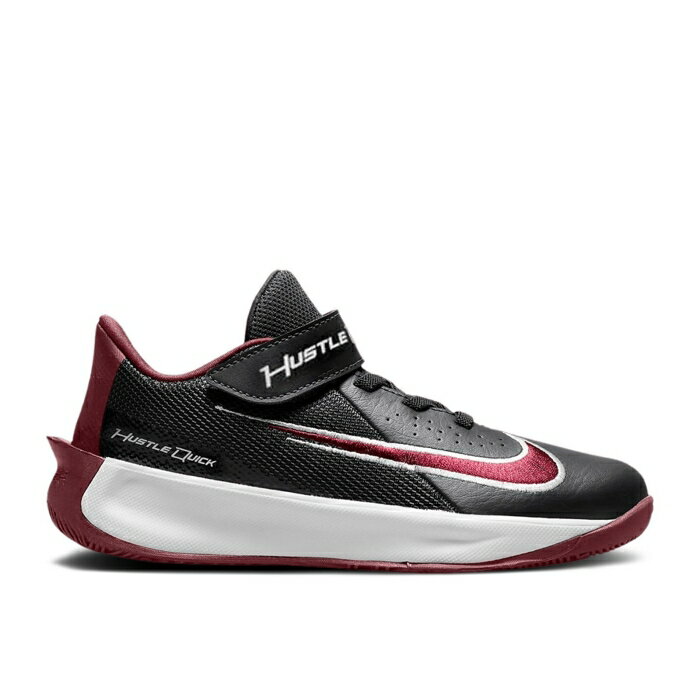 ʥ Nike  Team Hustle Quick 3 Ps 'Dark Smoke Grey Beetroot' Youth Dar...