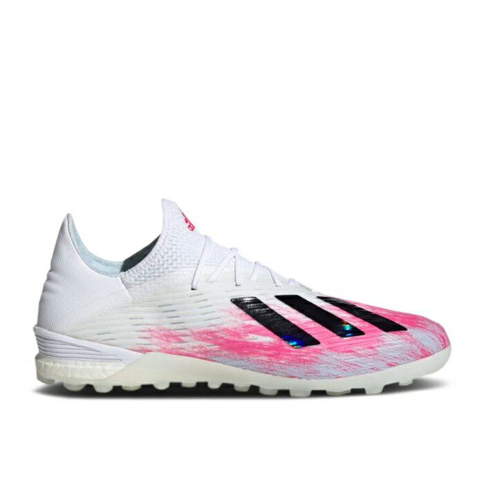 アディダス Adidas 【 X 19.1 'Shock Pink' Men Cloud White/Core Black/Shock Pink 】 靴 メンズ...