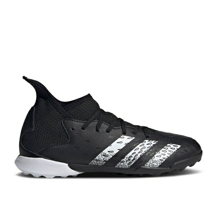 楽天スニケスアディダス Adidas 【 Predator Freak.3 Tf J 'Demonscale - Black White' Youth Core Black/Cloud White/Core Black 】 プレデター 黒色 ブラック キッズ ベビー マタニティ キッズファッション 靴 スニーカー ジュニア