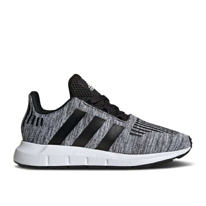 楽天スニケスアディダス Adidas 【 Swift Run 1.0 Little Kid 'Black White' Youth Core Black/Core Black/Cloud White 】 Swift ラン キッズ ベビー マタニティ キッズファッション 靴 スニーカー ジュニア キッズ コア 黒色 ブラッ