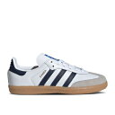 アディダス Adidas 【 Samba Og J 'White Night Indigo Gum' Youth Cloud White/Night Indig...