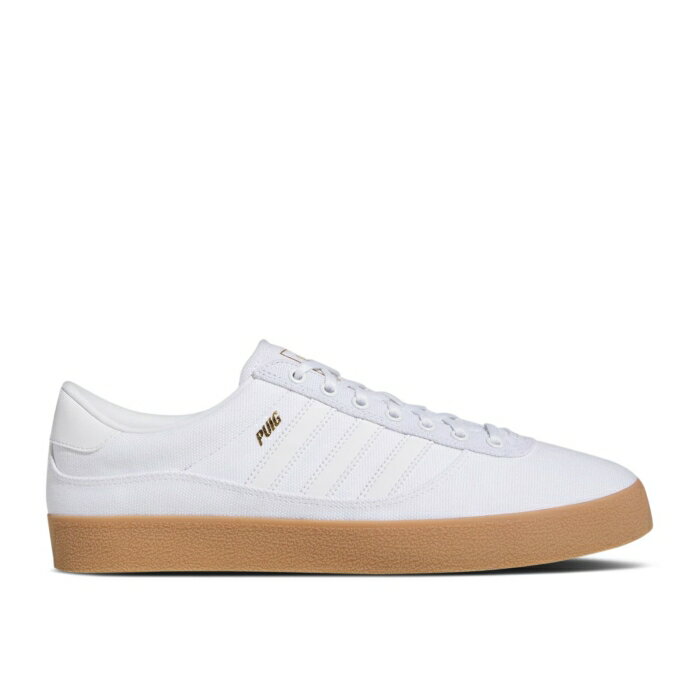 アディダス Adidas 【 Puig Indoor 'White Gum' Men Cloud White/Cloud White/Gum 】 靴 メンズ靴 スニーカー メンズ 白色 ホワイト