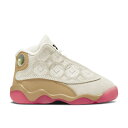 ナイキ エアジョーダン Air Jordan 【 Jordan 13 Retro Td 'Chinese New Year' Infant Pale Ivory/Black/Digital Pink/Club Gold 】 13 サーティーン レトロ キッズ ベビー マタニティ ベビーファッション 靴 スニーカー