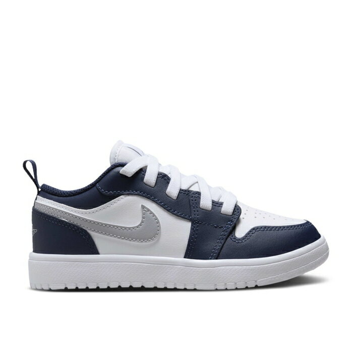 ʥ硼 Air Jordan  1 Low Alt Ps 'Midnight Navy Wolf Grey' Youth ...
