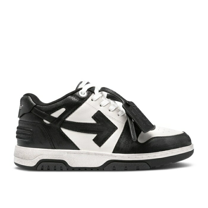 オフホワイト Off-White 【 Out Of Office 'Black White Distressed' Men White/Black 】 白色 ホワイト 靴 メンズ靴 スニーカー メンズ 白色 ホワイト 黒色 ブラック