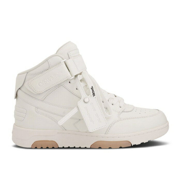 オフホワイト Off-White 【 Out Of Office Mid 'White Beige Sole' Men White 】 ミッド ベージュ 靴 メ...