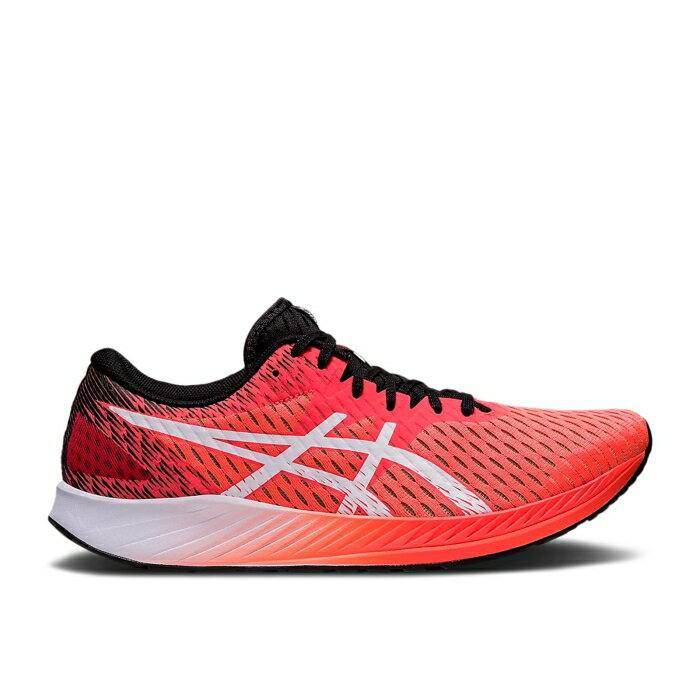 アシックス Asics 【 Hyper Speed 'Sunrise Red' Men Sunrise Red/White 】 Speed スピード 靴 メンズ靴 スニーカー メンズ Red 赤・レッド 白色 ホワイト