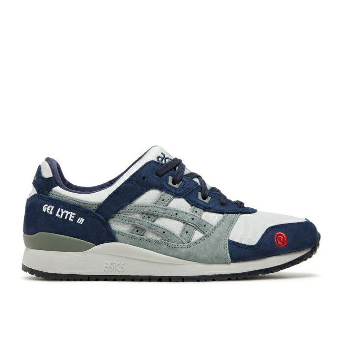 アシックス Asics 【 Naruto Shippuden X Gel Lyte 3 Og 'Kakashi' Men Glacier Grey/Lichen Green 】 靴 メンズ靴 スニーカー メンズ 灰色 グレー green 緑・グリーン