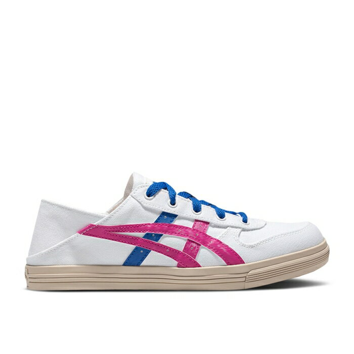 アシックス Asics 【 Aaron Slip-On 'White Pink Blue' Men 】 slip-on スリッポン pink ピンク 靴 メンズ...