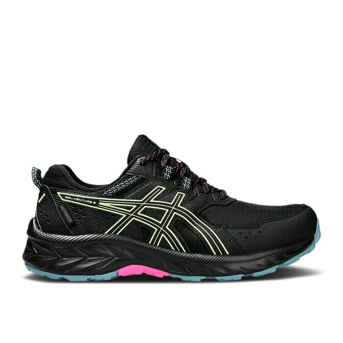 å Asics  Wmns Gel Venture 9 Waterproof 'Black Lime Green' Women B...