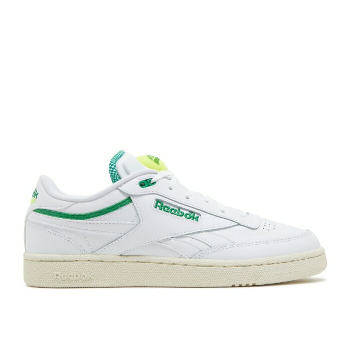リーボック Reebok 【 Club C 85 Pump 'Glen Green' Men Footwear White/Classic White/Glen Green 】 クラブ ポンプ 靴 メンズ靴 スニーカー メンズ 白色 ホワイト クラシック green 緑・グリーン