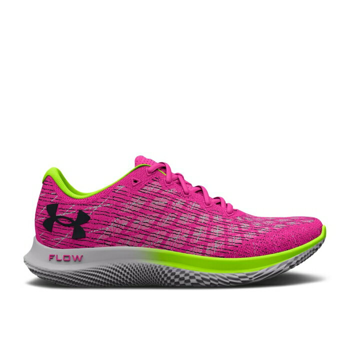 ޡ Under Armour  Wmns Flow Velociti Wind 2 'Rebel Pink Lime' Wo...