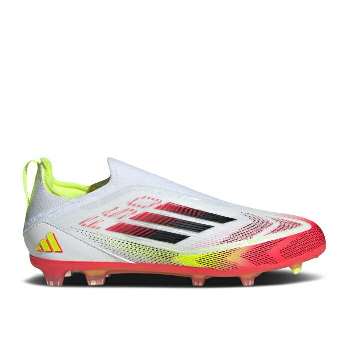 楽天スニケスアディダス Adidas 【 Adizero F50 Elite Laceless Fg K 'Pure Victory Pack' Youth Cloud White/Core Black/Solar Yellow 】 アディゼロ エリート Victory ビクトリー キッズ ベビー マタニティ キッズファッション 靴 スニー