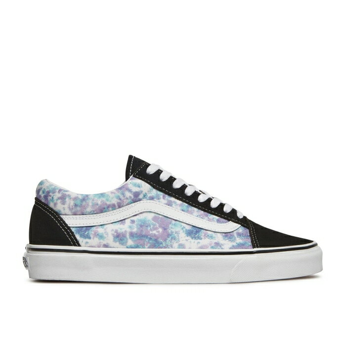 ヴァンズ Vans 【 Old Skool 'English Lavender - Tie Dye' Men Black/Purple 】 ネクタイ 靴 メンズ靴 スニーカー メンズ 黒色 ブラック Purple 紫・パープル
