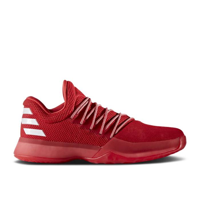 アディダス Adidas 【 Harden Vol. 1 'Rockets' Men Scarlet/Light Scarlet/Running White 】 ハーデン 靴 メンズ靴 スニーカー メンズ 白色 ホワイト