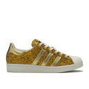 アディダス Adidas 【 Wmns Superstar 'Sparkling Gold' Women Gold Metallic/Gold Metallic/Cloud White 】 Superstar スーパースター 靴 レディース靴 スニーカー レディース ゴールド 白色 ホワイト