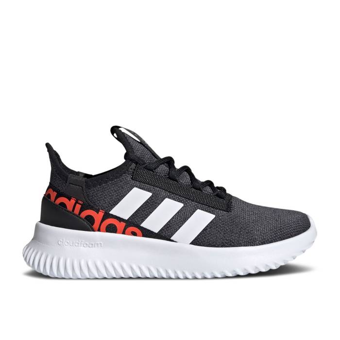 アディダス Adidas 【 Kaptir 2.0 J 'Black Solar Red' Youth Core Black/Cloud White/Solar Red 】 キッズ ベビー マタニティ キッズファッション 靴 スニーカー ジュニア キッズ コア 黒色 ブラック 白色 ホワイト