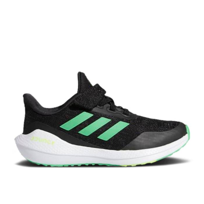 ǥ Adidas  Eq21 Run J 'Black Signal Green' Youth Core Black/Semi S...