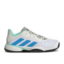 アディダス Adidas 【 Barricade J 'White Pulse Blue' Youth 】 バリケード キッズ ベビー マタニティ キッズファッション 靴 スニーカー ジュニア キッズ(4)
