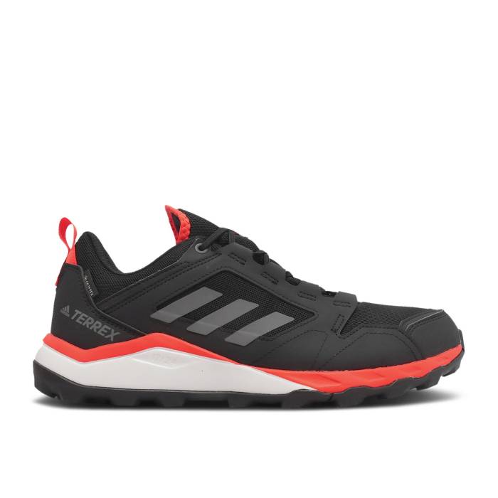 ǥ Adidas  Terrex Agravic Tr Gore-Tex 'Black Solar Red' Men Core B...