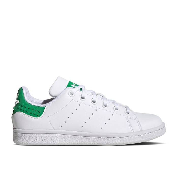 ǥ Adidas  Lego X Stan Smith J 'White Green' Youth Cloud White/Pan...