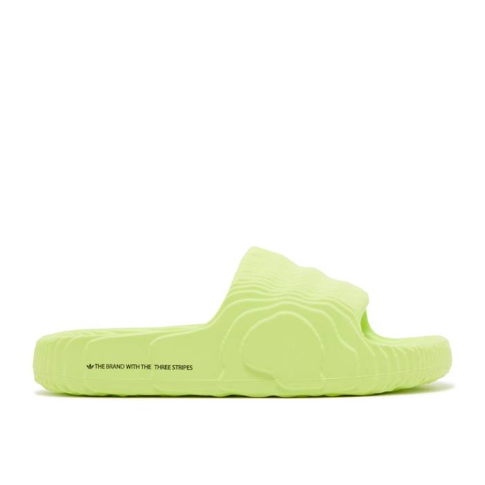 アディダス Adidas 【 Adilette 22 Slides 'Solar Yellow' Men Solar Yellow/Solar Yellow/Core Black 】 アディレッタ 靴 メンズ靴 サンダル その他 メンズ yellow 黄色・イエロー コア 黒色 ブラック