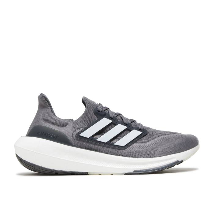 アディダス Adidas 【 Ultraboost Light 'Grey White' Men Grey Four/Cloud White/Grey Five 】 靴 メンズ靴 スニーカー メンズ 灰色 グレー 白色 ホワイト