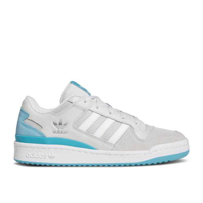アディダス Adidas 【 Forum Low 'Grey Preloved Blue' Men Grey One/Cloud White/Preloved Blue 】 フォーラム 靴 メンズ靴 スニーカー メンズ 灰色 グレー 白色 ホワイト 青色 ブルー