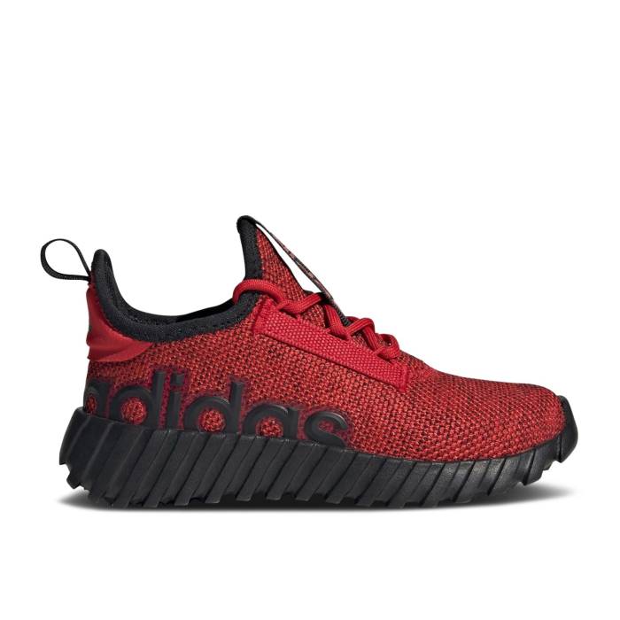楽天スニケスアディダス Adidas 【 Kaptir 3.0 J 'Scarlet Black' Youth Better Scarlet/Core Black/Core Black 】 キッズ ベビー マタニティ キッズファッション 靴 スニーカー ジュニア キッズ コア 黒色 ブラック