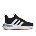 アディダス Adidas 【 Racer Tr23 J 'Black Solar Red' Youth Core Black/Cloud White/Solar Red 】 キッズ ベビー マタニティ キッズファッション 靴 スニーカー ジュニア キッズ コア 黒色 ブラック 白色 ホワイト