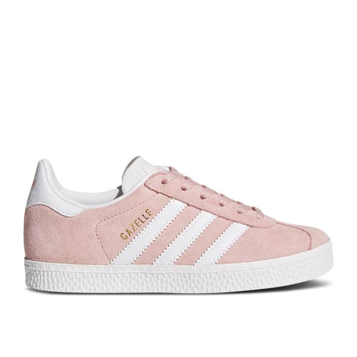 楽天スニケスアディダス Adidas 【 Gazelle J 'Icey Pink' Youth Icey Pink/Cloud White/Gold Metallic 】 ガゼル キッズ ベビー マタニティ キッズファッション 靴 スニーカー ジュニア キッズ pink ピンク 白色 ホワイト ゴー