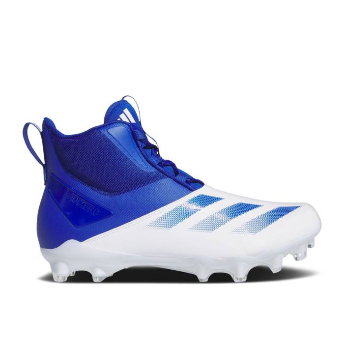 アディダス Adidas 【 Adizero Chaos 'White Royal Blue' Men Cloud White/Royal Blue/Cloud White 】 アディゼロ 靴 メンズ靴 スニーカー メンズ 白色 ホワイト 青色 ブルー