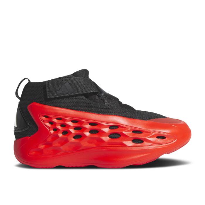 アディダス Adidas 【 Ae 1 C 'Pure Ruby' Youth Black/Red/White 】 キッズ ベビー マタニティ キッズ..