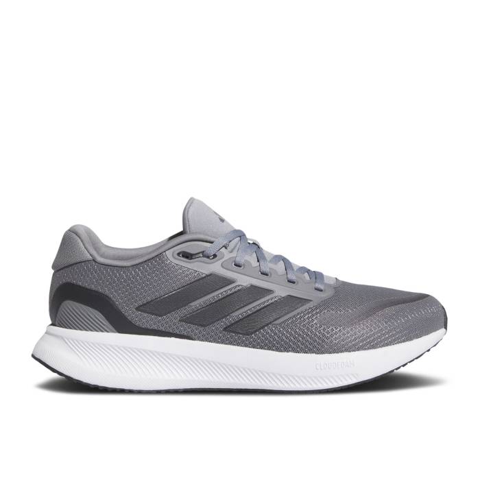 アディダス Adidas 【 Runfalcon 5 Wide 'Grey Carbon' Men Grey Three/Carbon/Cloud White 】 靴 メンズ靴 スニーカー メンズ 灰色 グレー カーボン 白色 ホワイト