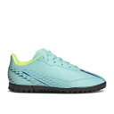 アディダス Adidas 【 X Speedportal.4 Tf J 'Al Rihla Pack - Clear Aqua' Youth Clear Aqua/Power Blue/Solar Yellow 】 キッズ ベビー マタニティ キッズファッション 靴 スニーカー ジュニア キッズ アクア Power パワー
