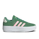 アディダス Adidas 【 Wmns Vl Court Bold 'Preloved Green Pink Spark' Women Preloved Green/Pink Spark/Ivory 】 コート green 緑・グリーン pink ピンク 靴 レディース靴 スニーカー レディース green 緑・グリーン pink ピ