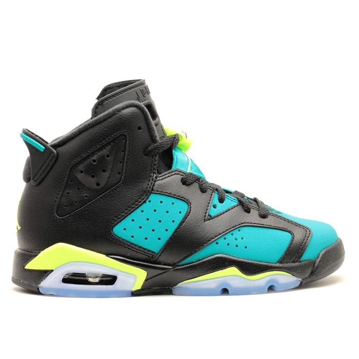 ʥ硼 Air Jordan  Jordan 6 Retro Gg 'Turbo Green' Youth Black/V...