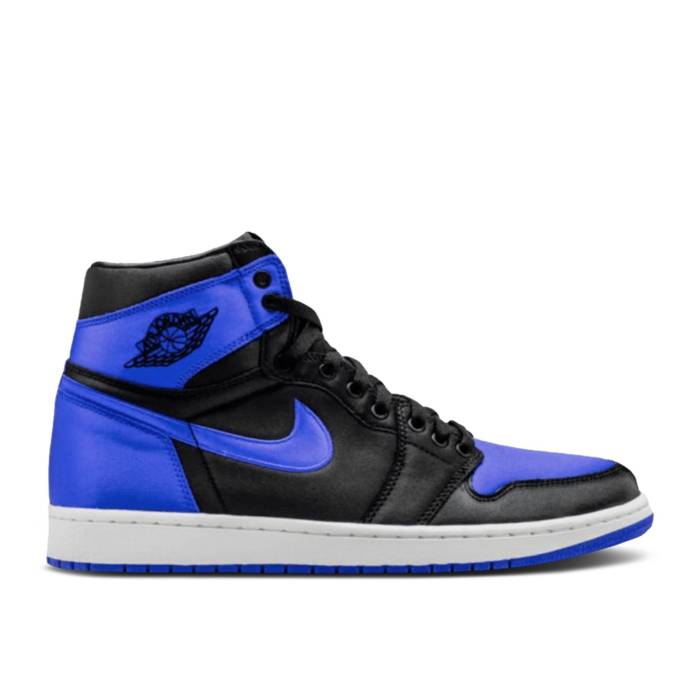 ナイキ エアジョーダン Air Jordan 【 Jordan 1 Retro High Ep 'Satin Royal' Sample Men Black/V...