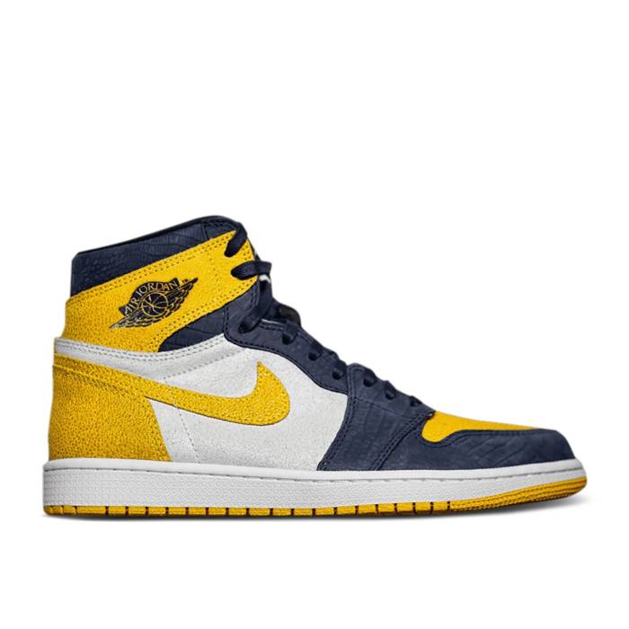 ナイキ エアジョーダン Air Jordan 【 Jordan 1 Retro High Og 'Michigan Wolverines' Pe Men Whi...