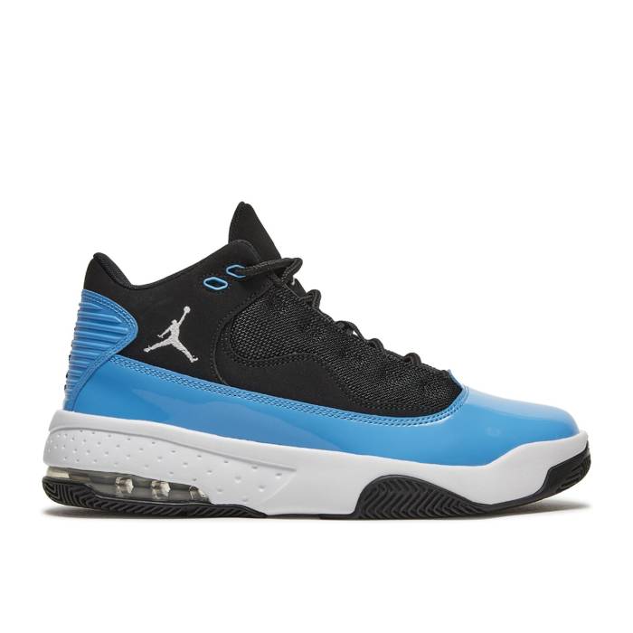 楽天スニケスナイキ　エアジョーダン Air Jordan 【 Jordan Max Aura 2 Gs 'Black University Blue' Youth Black/White/University Blue 】 マックス オーラ キッズ ベビー マタニティ キッズファッション 靴 スニーカー ジュニア キ
