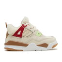 ナイキ エアジョーダン Air Jordan 【 Jordan 4 Retro Td 'Wild Things' Infant Sail/University ...