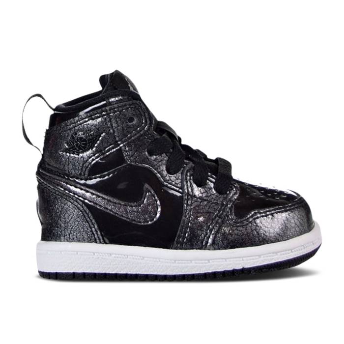ʥ硼 Air Jordan  Jordan 1 Retro High Bt 'Black Patent' Infant ...