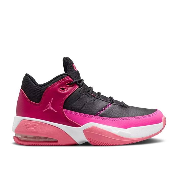ʥ硼 Air Jordan  Jordan Max Aura 3 Gs 'Black Pinksicle' Youth ...