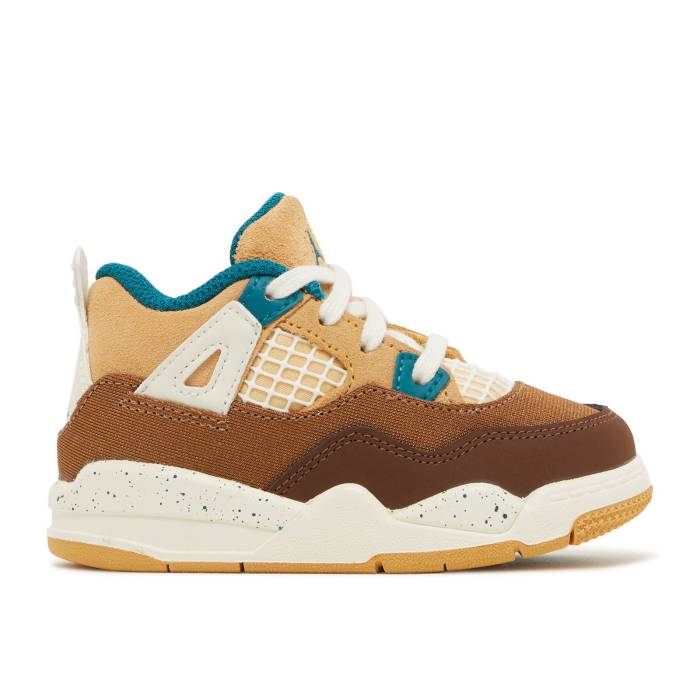 ʥ硼 Air Jordan  Jordan 4 Retro Td 'Cacao Wow' Infant Cacao Wo...