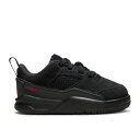 ナイキ エアジョーダン Air Jordan 【 Jordan Flight Court Td 'Black Red' Infant Black/Gum Med...