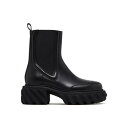 オフホワイト Off-White 【 Wmns Tractor Motor Chelsea Boot 'Black' Women Black 】 ブーツ 靴 レ...