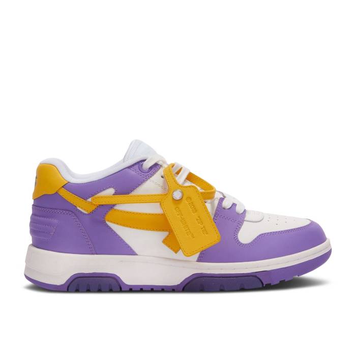 եۥ磻 Off-White  Out Of Office 'Purple Yellow' Men Purple/Yellow  ...